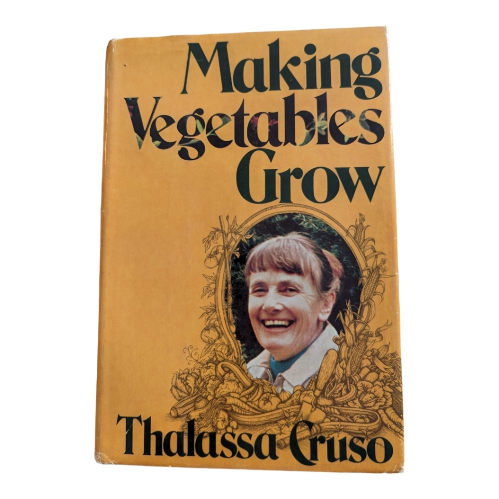 Vintage Making Vegetables Grow Book Club Edition Hardcover Book